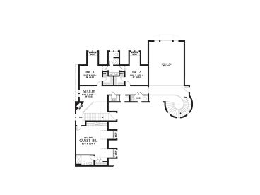 2nd Floor Plan, 034H-0231