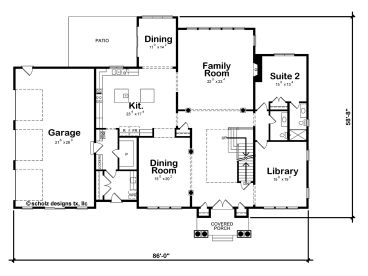 1st Floor Plan, 031H-0378