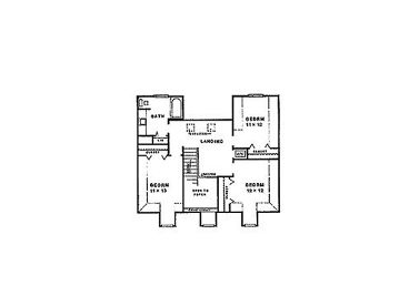 2nd Floor Plan, 004H-0087