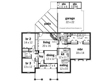 Floor Plan, 021H-0084