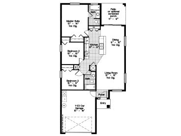 Floor Plan, 043H-0007