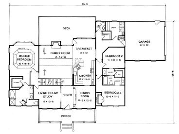 Floor Plan, 019H-0064