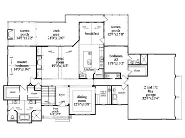 Floor Plan, 053H-0098