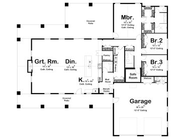 Floor Plan, 050H-0482