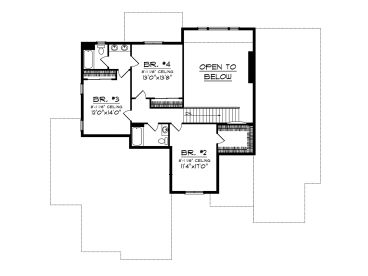 2nd Floor Plan, 020H-0268