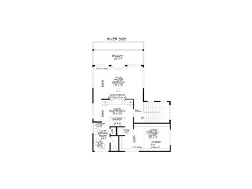 2nd Floor Plan, 062H-0456