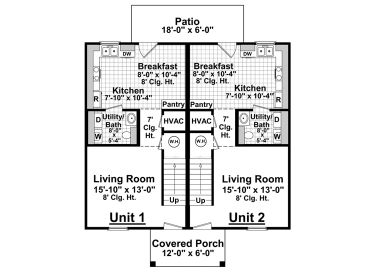 1st Floor Plan, 001M-0006