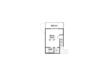 2nd Floor Plan, 043H-0091