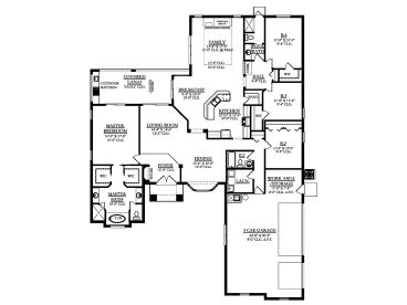 Floor Plan, 064H-0127