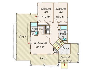 1st Floor Plan, 041H-0012