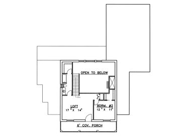2nd Floor Plan, 012H-0094