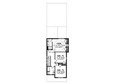 2nd Floor Plan, 020H-0200