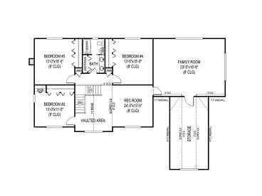 2nd Floor Plan, 044H-0052