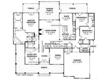 1st Floor Plan, 059H-0015