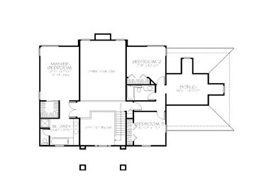 2nd Floor Plan, 022H-0058