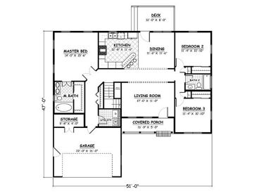 Opt. Floor Plan, 078H-0013