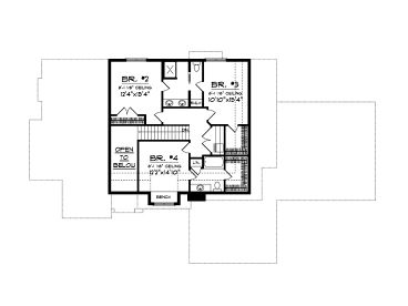 2nd Floor Plan, 020H-0219