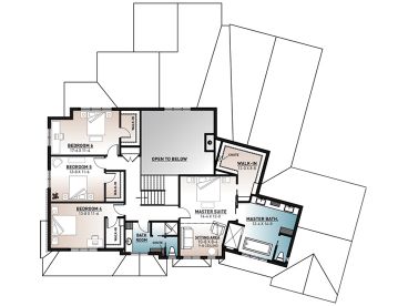 2nd Floor Plan, 027H-0530