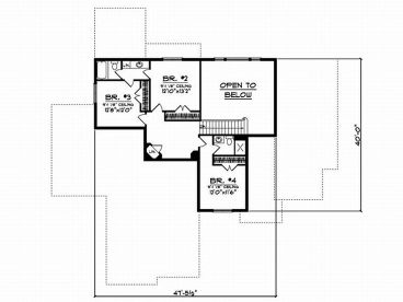 2nd Floor Plan, 020H-0171