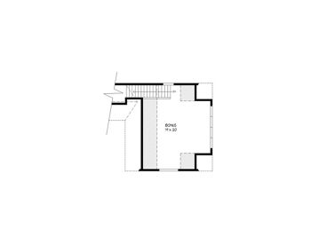 2nd Floor Plan, 062H-0210