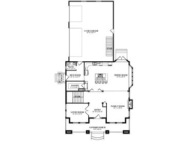 1st Floor Plan, 065H-0094