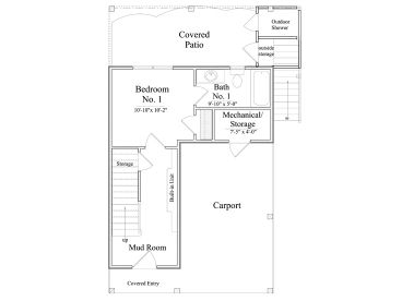 1st Floor Plan, 049H-0015