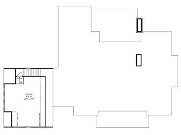 2nd Floor Plan, 053H-0101