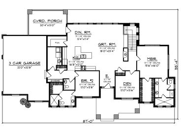 Floor Plan, 020H-0444