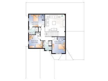 2nd Floor Plan, 027H-0274