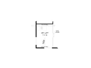 3rd Floor Plan, 062H-0464