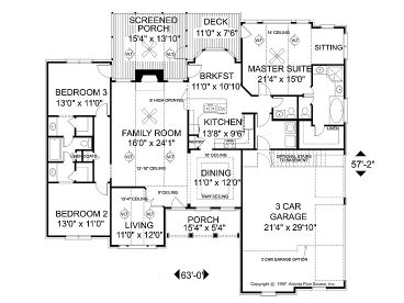 Floor Plan, 007H-0046