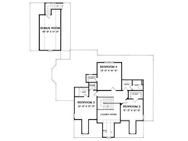 2nd Floor Plan, 019H-0047