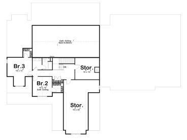 2nd Floor Plan, 050H-0514
