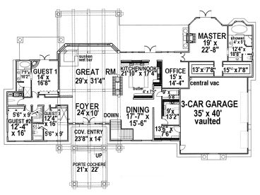 Floor Plan, 012H-0040