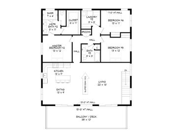 3rd Floor Plan, 062G-0282