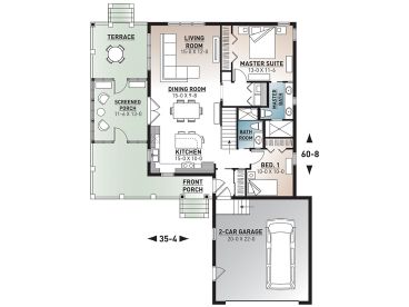 Floor Plan, 027H-0352