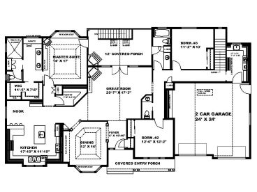 Floor Plan, 012H-0277