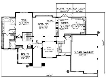 Floor Plan, 020H-0222