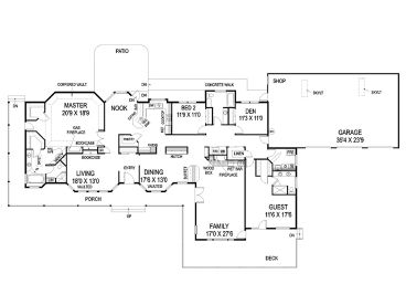 Floor Plan, 013H-0059