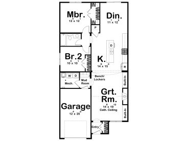 Floor Plan, 050H-0533