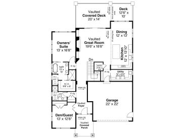Floor Plan, 051H-0267