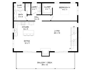 2nd Floor Plan, 062G-0238