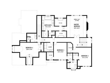 2nd Floor Plan, 007H-0139