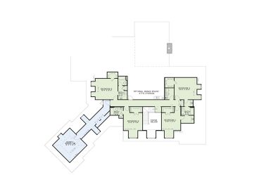 2nd Floor Plan, 025H-0308