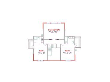 2nd Floor Plan, 073H-0036