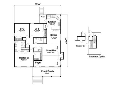 Floor Plan, 047H-0075