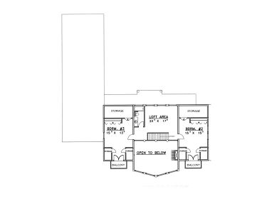 2nd Floor Plan, 012H-0024