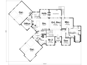 Floor Plan, 050H-0235