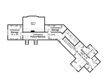 2nd Floor Plan, 051H-0362