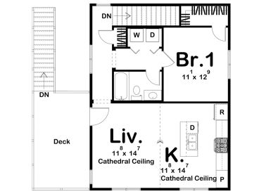 2nd Floor Plan, 050G-0118